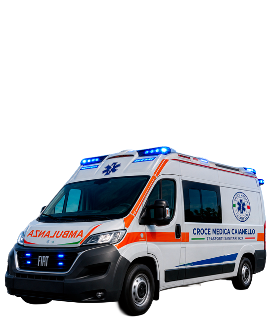 ambulanza croce medica caianello